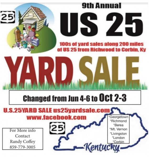 US 25 Yard Sale London Laurel County Chamber of Commerce London